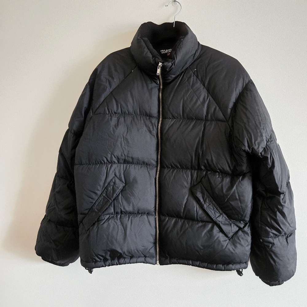 POLO JEANS RALPH LAUREN I L Down Filled Jacket I black I flawed